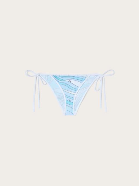 MARMO PRINT TIE BIKINI BRIEFS