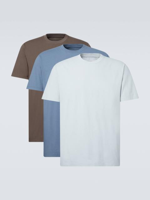 Set of 3 cotton jersey T-shirts