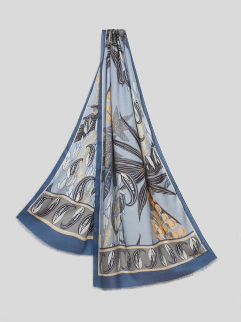 FLORAL PAISLEY SCARF