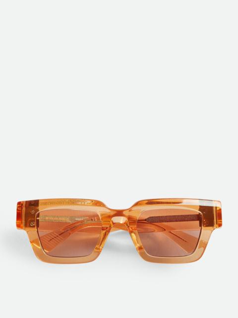 Hinge Acetate Square Sunglasses