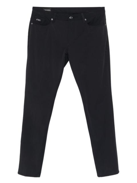logo-plaque trousers