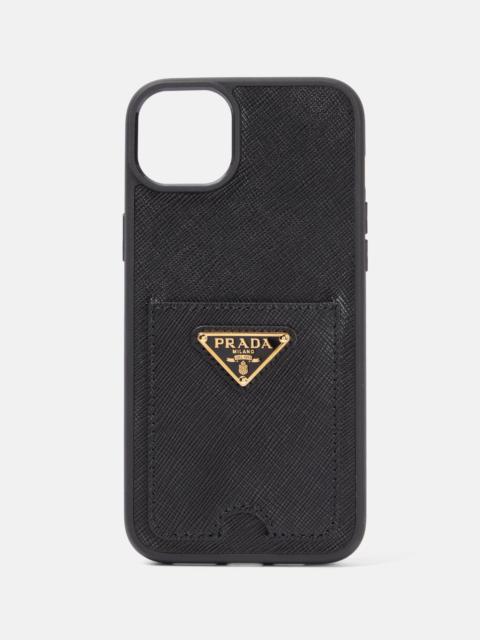 iPhone 14 Max leather case