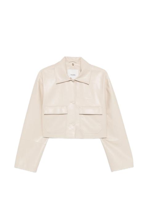 cropped pocket jacket