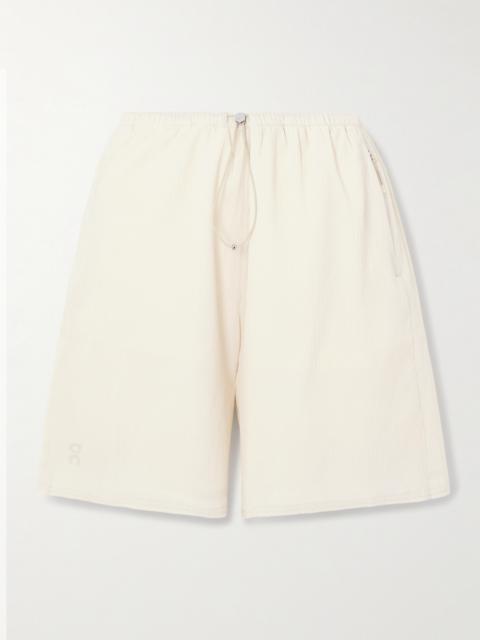 Crinkled Stretch-jersey Shorts