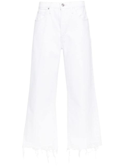 The Relaxed high-rise straight jeans