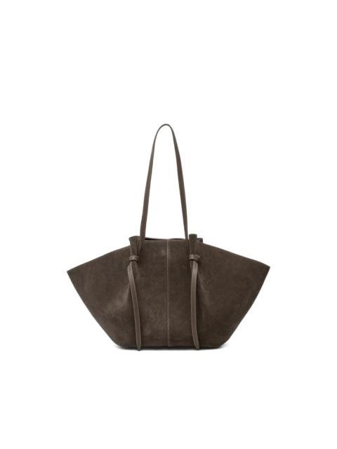 Mochi suede shoulder bag
