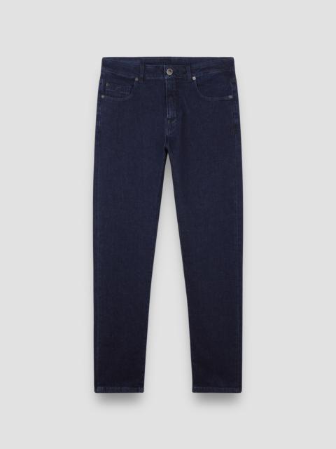 COTTON AND CASHMERE DENIM JEANS