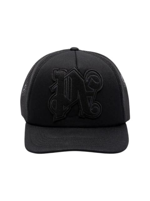 Palm Angels Monogram Cap Black/Black