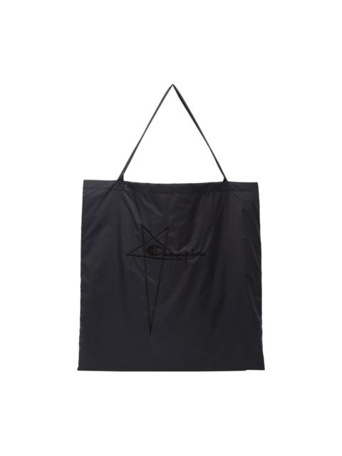 Rick Owens x Champion Nylon Jumbo Shopper Tote Bag 'Black'