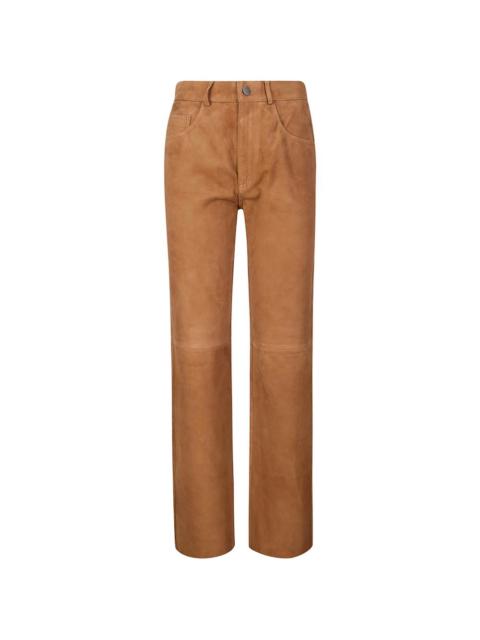 suede trousers