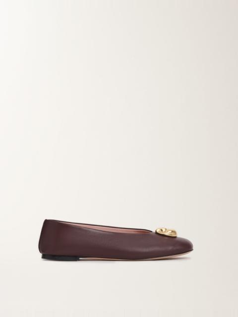 Nappa leather ballet flats