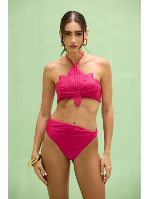 AURORA LYCRA HIGH WAIST BIKINI BOTTOM