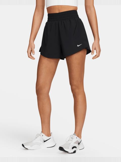 Nike Women's One Dri-FIT High-Waisted 3" 2-in-1 Shorts