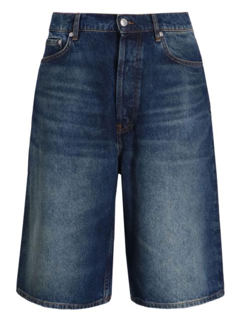 denim bermuda shorts