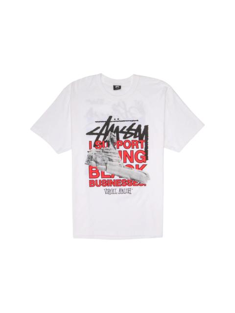 Stussy x Virgil Abloh World Tour Collection T-Shirt White
