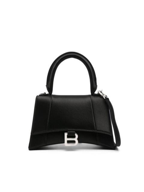 small Hourglass satin tote bag