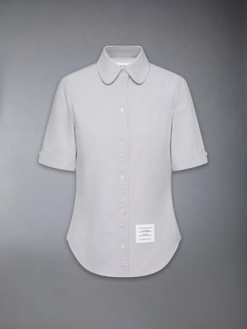 OXFORD ROUND COLLAR SHORT SLEEVE SHIRT