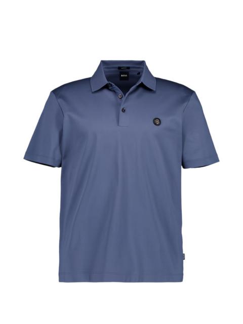 logo polo shirt