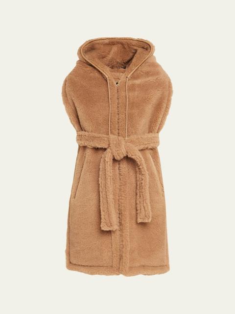 Corea Teddy Wool-Blend Long Stole