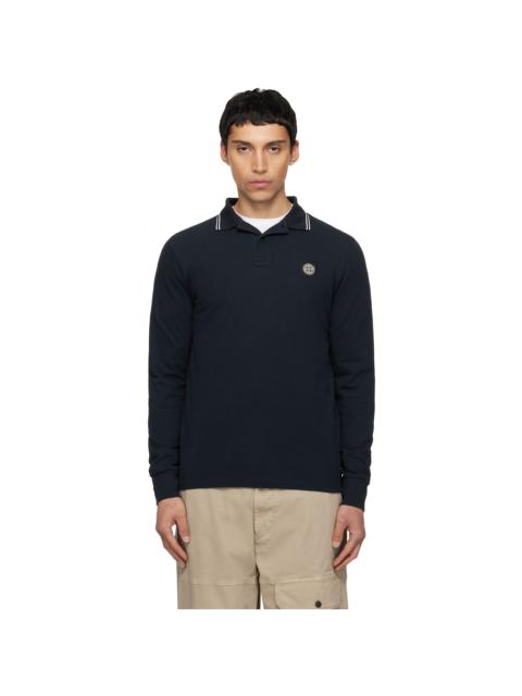 Navy 2200012 Organic Cotton Piqué Polo