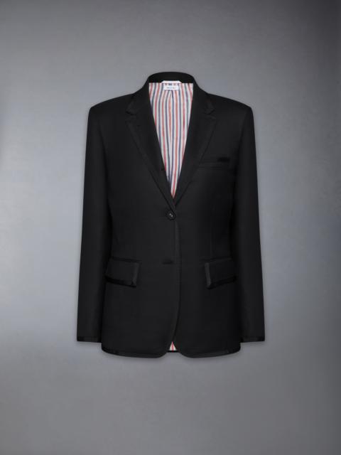 SUPER 120'S TWILL GROSGRAIN TIPPING SPORTCOAT
