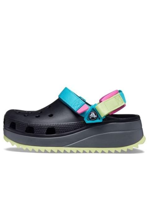 Crocs Classic Hiker Clog 'Black Blue Yellow' 206772-0C4