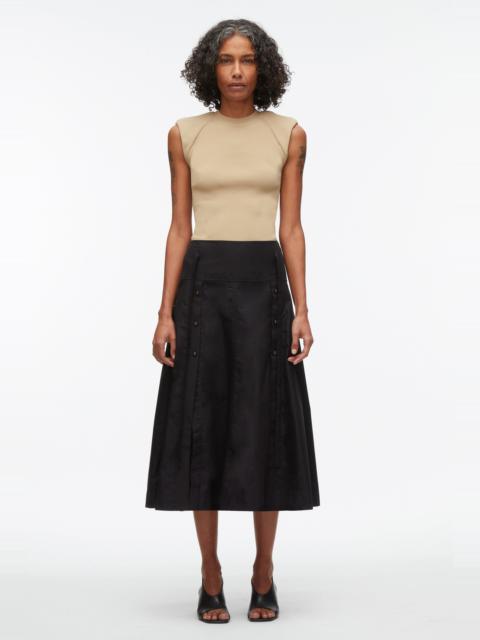 Compact Rib Sleeveless Top