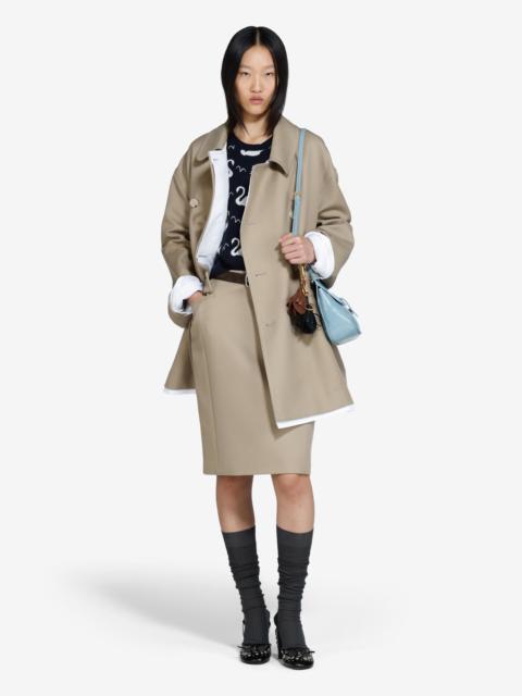 SHORT DOUBLE-BREASTED COAT