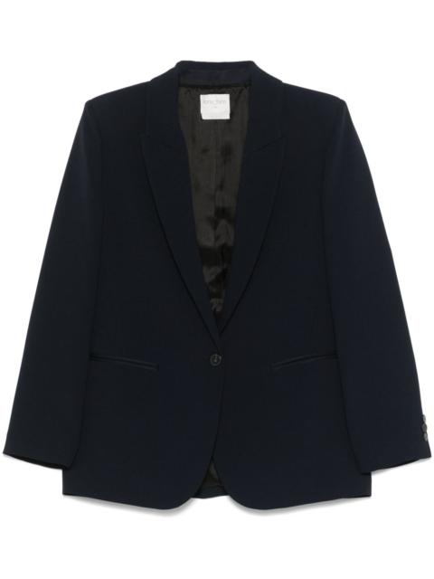 crepe blazer