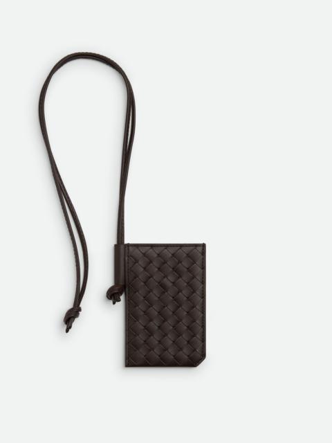 Intrecciato Piccolo Badge Holder