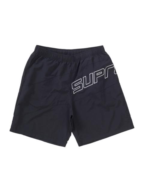 Supreme Curve Nylon Short Black