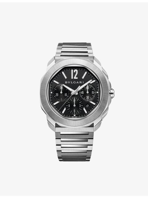 RE00082 Octo Roma stainless-steel automatic watch