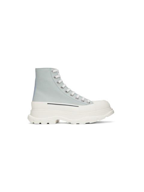 Blue Tread Slick Sneakers