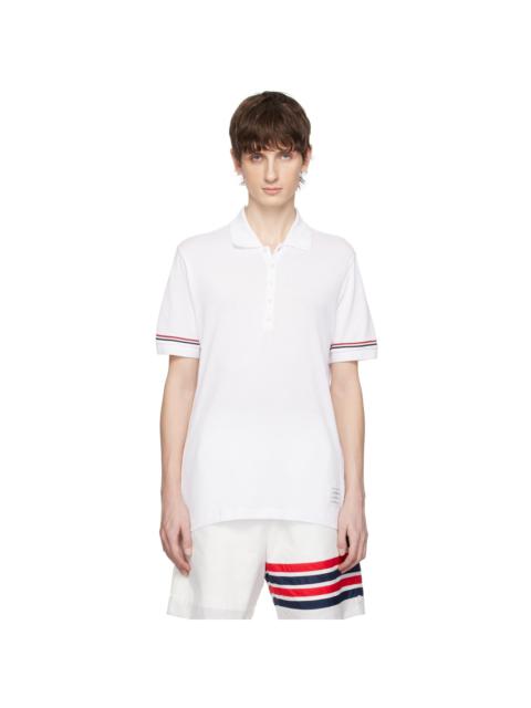 White Patch Polo