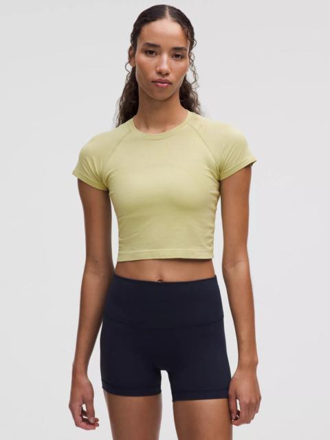 Swiftly Tech Cropped Short-Sleeve Shirt 2.0