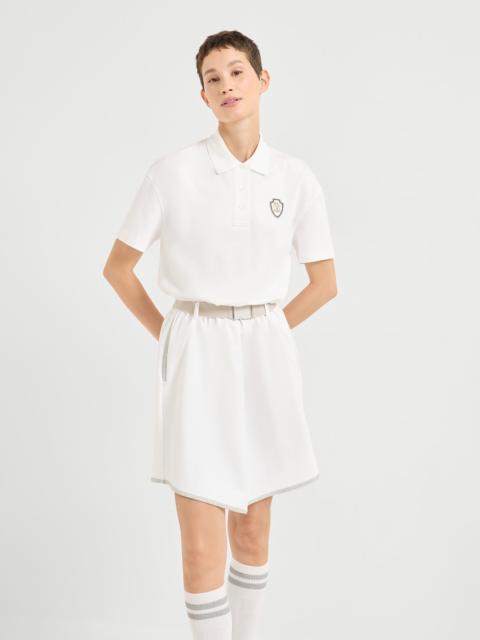 Couture interlock mini dress with logo