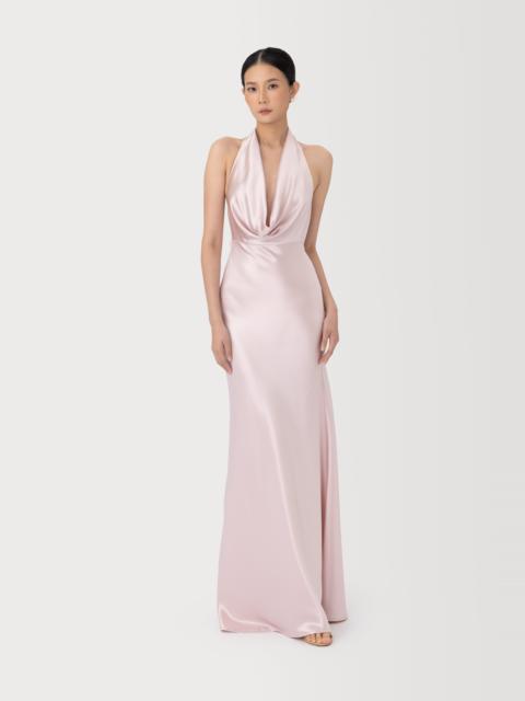 PEARL SATIN GOWN