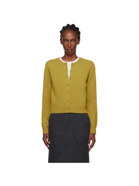 Green Diene Round Cardigan