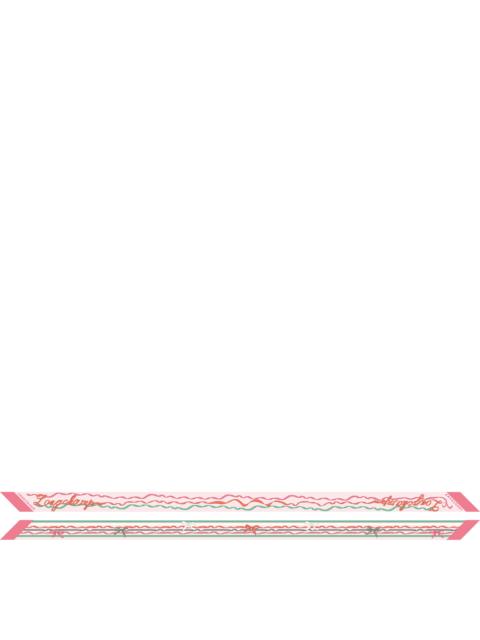 Rubans Longchamp Headband Shrimp - Silk