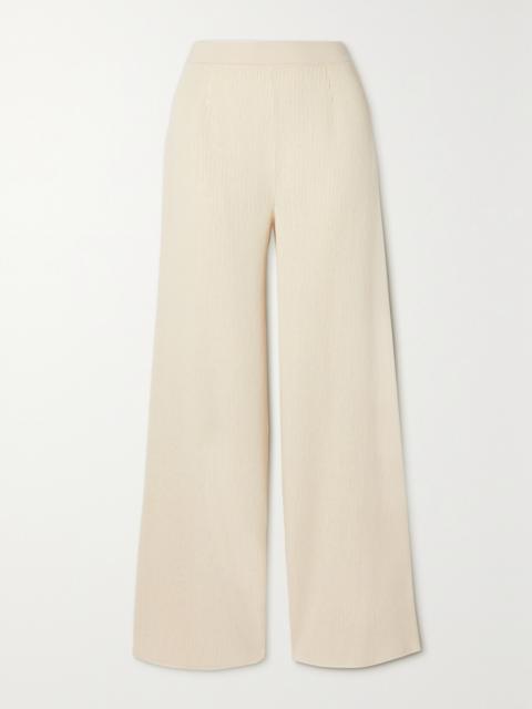 Beirut Cashmere And Silk-blend Pants