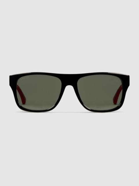 Square frame sunglasses