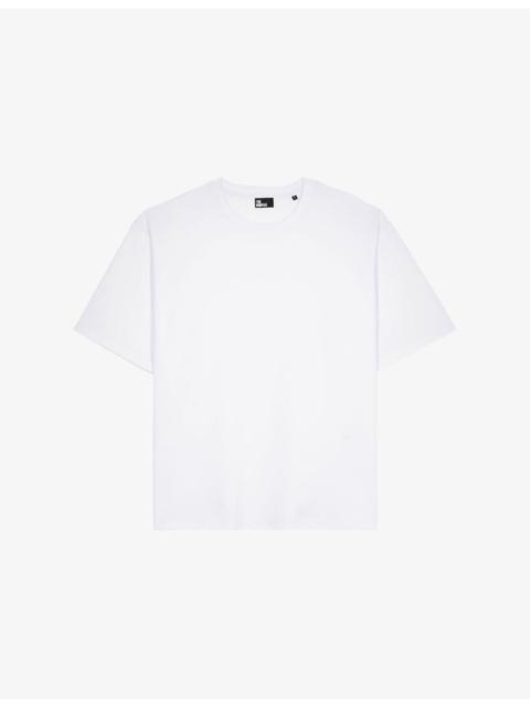 Crewneck Regular-Fit Short-Sleeve Cotton T-Shirt