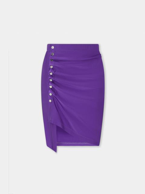 SHORT DRAPED SKIRT
