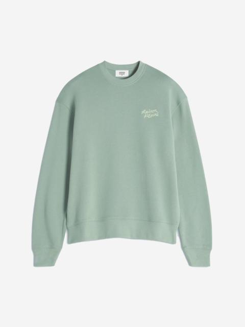 MAISON KITSUNE HANDWRITING COMFORT SWEATSHIRT