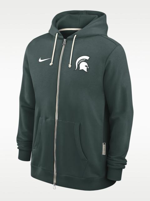 Michigan State Sideline Men's Nike Dri-FIT College Full-Zip Hoodie