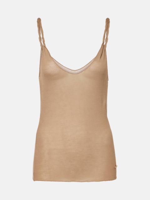 Bamboo jersey tank top