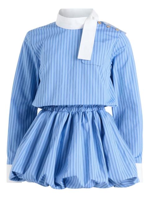 striped bubble dress