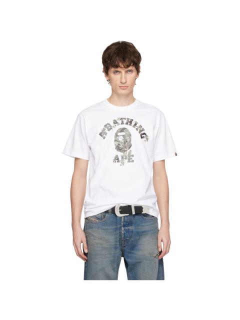 White Tree Edge Camo College T-shirt