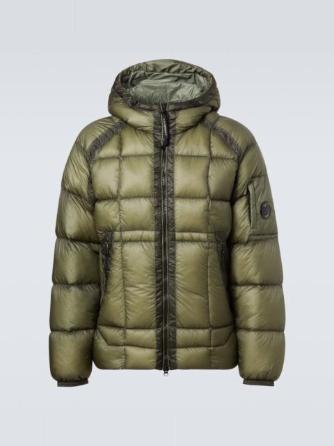 Hooded down jacket