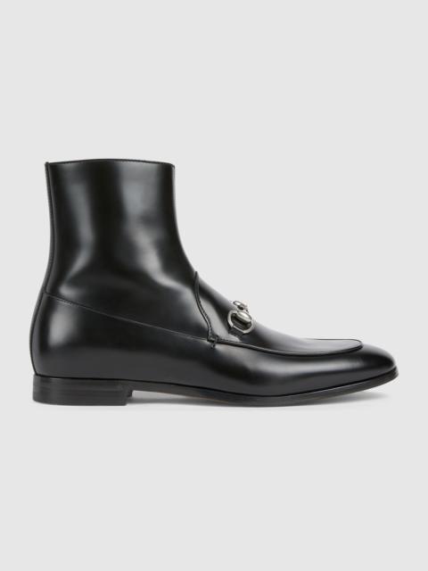 Men's ankle boot with Horsebit